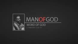 Man of God Word of God