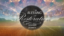 Zechariah 10 - The Blessing of Restoration