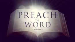 2 Timothy 4 - Preach The Word